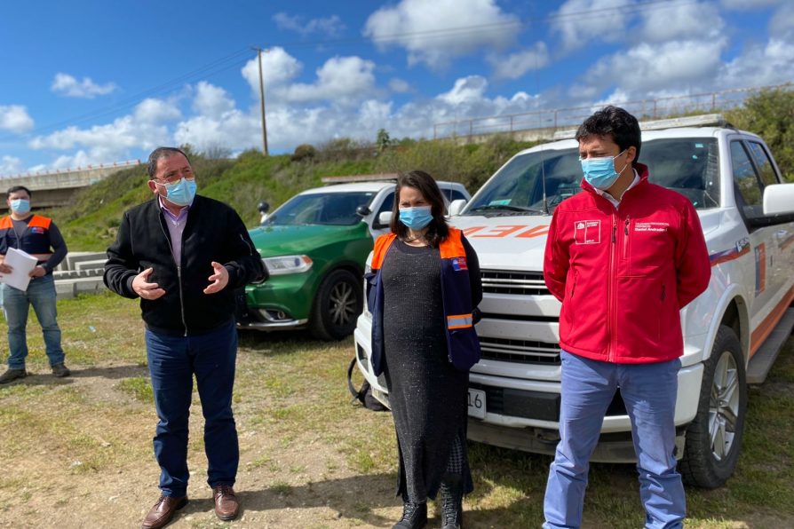 Onemi realizó ejercicio de respuesta ante tsunamis en Cobquecura