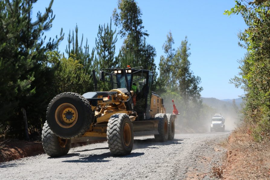 MOP Ñuble iniciará en Quirihue proyecto experimental para mejorar caminos rurales