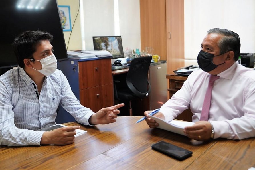 Delegado Presidencial de Itata se reunió con director del Servicio de Salud Ñuble para avanzar en un hospital de mediana complejidad para la provincia