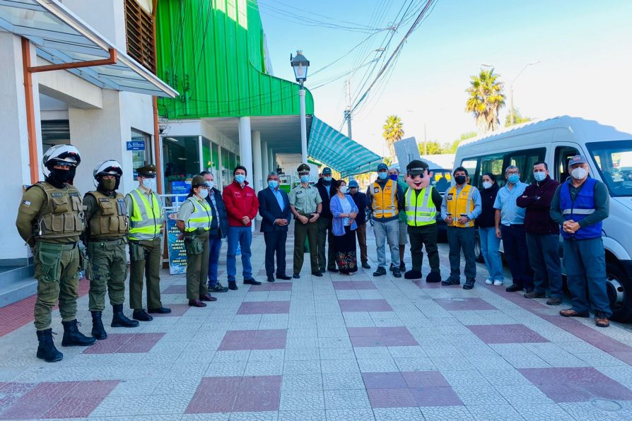 Autoridades fiscalizan transporte escolar en Quirihue