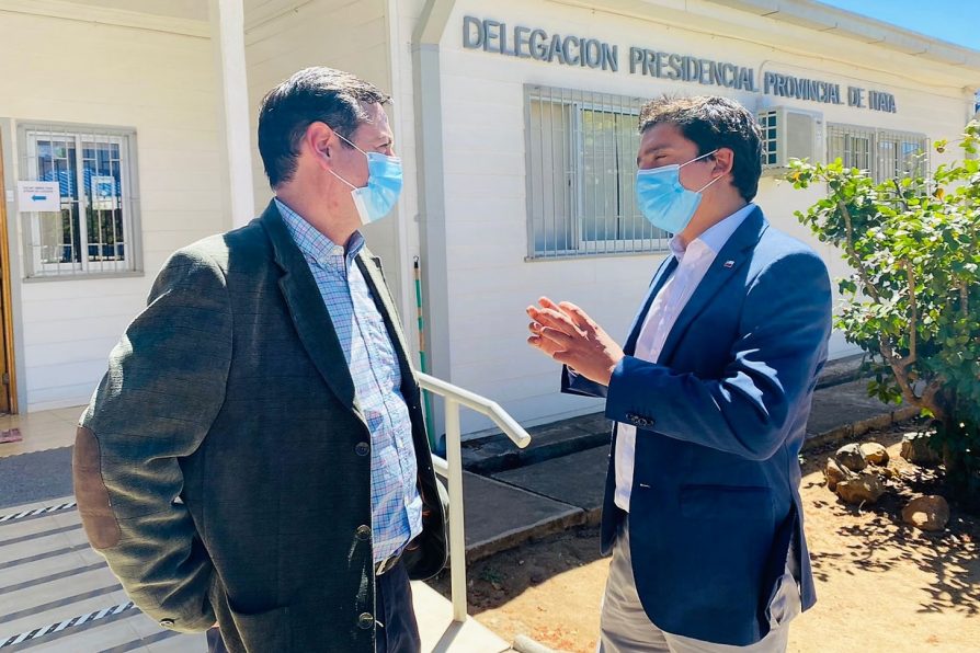 Delegado presidencial Daniel Andrades recibió a quien será su sucesor en la Provincia de Itata