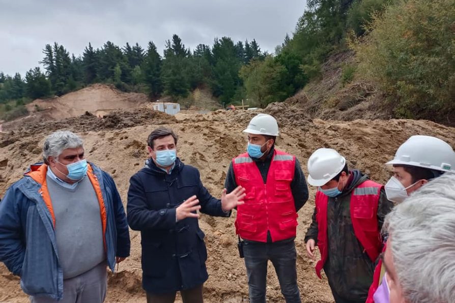 Delegado coordinó acciones en Coelemu para enfrentar emergencias por temporales