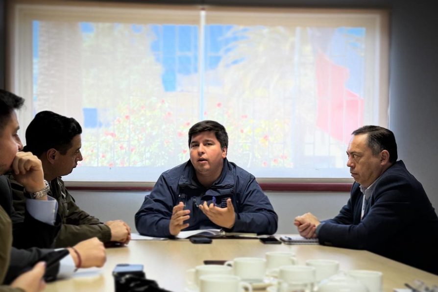 El Delegado Presidencial Mario Cruces lidera coordinación de seguridad en el marco de las Fiestas Patrias en la provincia de Itata