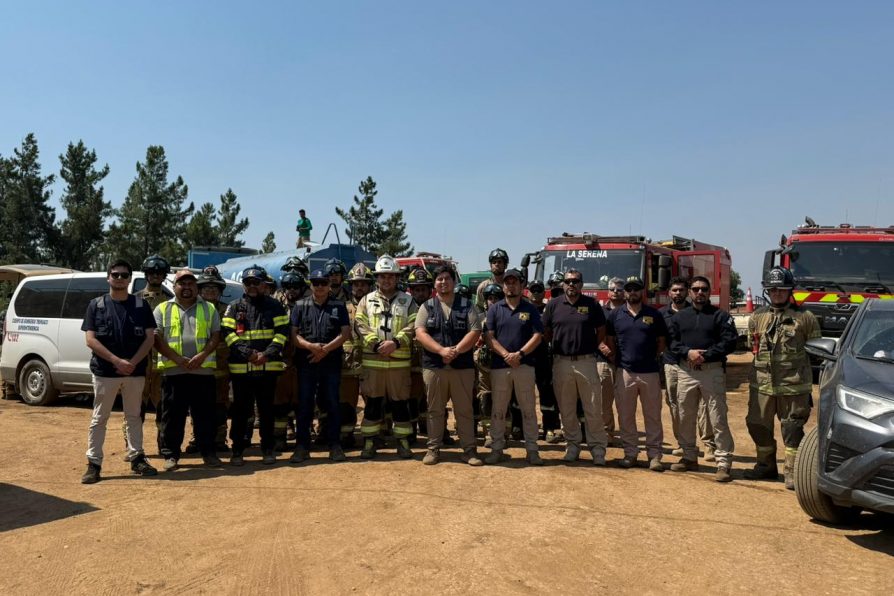 Autoridades refuerzan coordinación en comunas afectadas por incendios forestales en la provincia de Itata